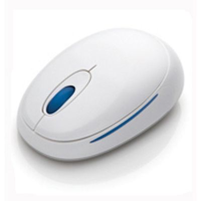 Wacom Bamboo Fun Mouse White, Optisch, RF Draadloos, Wit