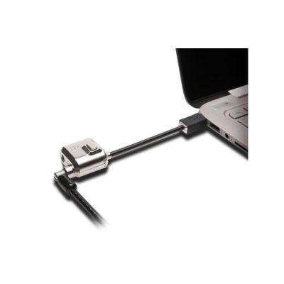 Kensington MiniSaver™ Mobile Keyed Lock, 1,8 m, Kensington, Sleutel, Koolstofstaal, Zwart