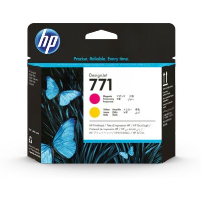 HP 771, HP DesignJet Z6200 Photo Printer series, Inkjet, Magenta, Geel, CE018A, Singapore, 28 mm