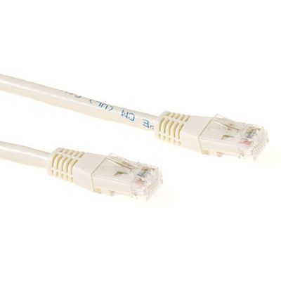 ACT Ivoor 2 meter LSZH U/UTP CAT6A patchkabel met RJ45 connectoren