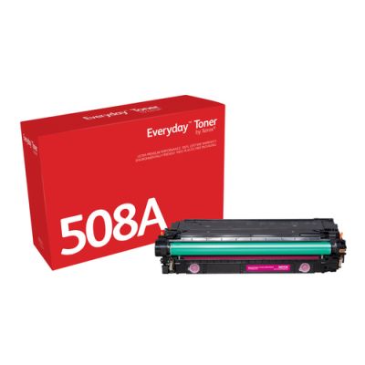 Everyday Magenta Toner vervangt de HP 508A (CF363A/ CRG-040M), 5000 pagina's, 5000 pagina's, Magenta