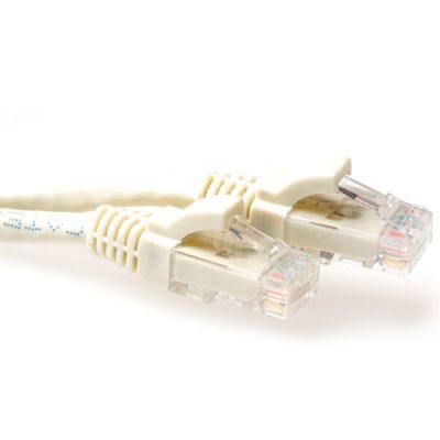 ACT Ivoor 1,5 meter U/UTP CAT6 patchkabel snagless met RJ45 connectoren