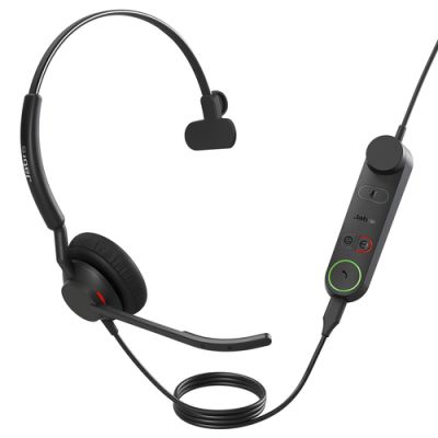 Jabra Engage 50 II, Bedraad, Kantoor/callcenter, 132 g, Headset, Zwart