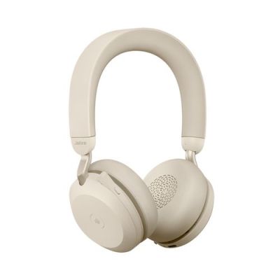 Jabra Evolve2 75, Draadloos, Kantoor/callcenter, 20 - 20000 Hz, 197 g, Headset, Beige