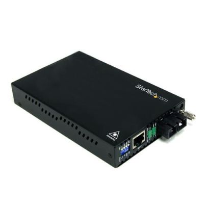 StarTech.com 10/100 Mbit Multi-Mode Glasvezel Converter SC 2 km, 200 Mbit/s, IEEE 802.3, IEEE 802.3u