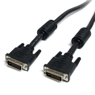 StarTech.com 6ft DVI-I, 1,8 m, DVI-I, DVI-I, Mannelijk, Mannelijk, Zwart