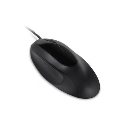 Kensington Pro Fit® Ergo Wired Mouse, Rechtshandig, Optisch, USB Type-A, 3200 DPI, Zwart