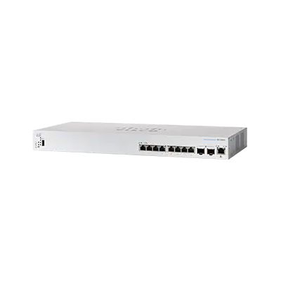 Cisco CBS350, Managed, L3, 10G Ethernet (100/1000/10000), Rack-montage, 1U