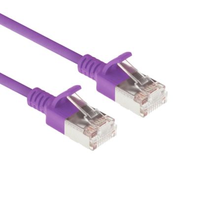 ACT DC7351 netwerkkabel Paars 1,5 m Cat6a U/FTP (STP)