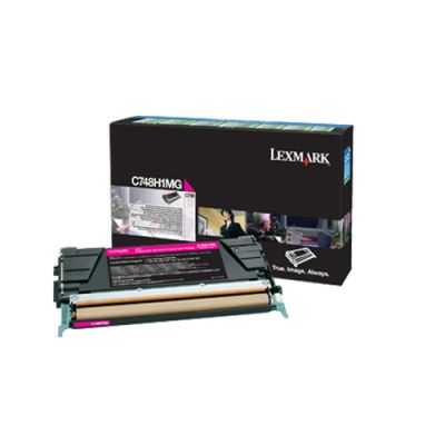 Lexmark C748H1MG, 10000 pagina's, Magenta, 1 stuk(s)