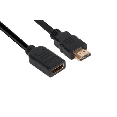 CLUB3D High Speed HDMI™ 2.0 4K60Hz VerlengKabel 3 meter M/V, 3 m, HDMI Type A (Standaard), HDMI Type A (Standaard), 3D, 10,2 Gbit/s, Zwart