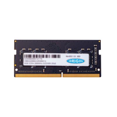 Origin Storage 32GB DDR4 3200MHz SODIMM 2RX8 Non-ECC 1.2V, 32 GB, 1 x 32 GB, DDR4, 3200 MHz, 288-pin DIMM