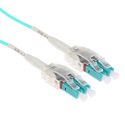 ACT RL8310 Glasvezel kabel 10 m LC OM3 Aqua-kleur
