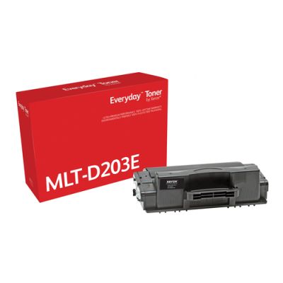 Everyday Zwart Toner vervangt de Samsung MLT-D203E, Extra hoog rendement, 10000 pagina's, Zwart, 1 s