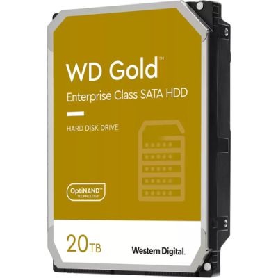 Western Digital Gold, 3.5", 20000 GB, 7200 RPM
