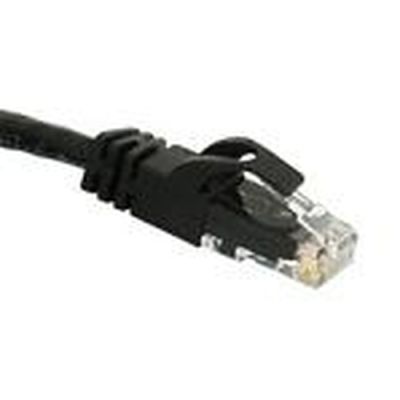 C2G Cat6 Snagless CrossOver UTP Patch Cable Black 1.5m, 1,5 m, Cat6, RJ-45, RJ-45