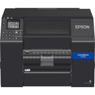 Epson ColorWorks CW-C6500Pe, Inkjet, 1200 x 1200 DPI, 85 mm/sec, Bedraad, Zwart