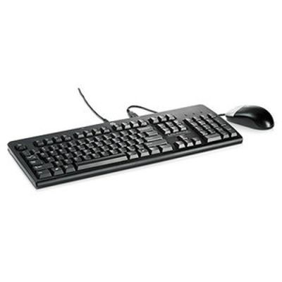Hewlett Packard Enterprise USB Keyboard and Mouse, PVC Free, Intl, Volledige grootte (100%), Bedraad