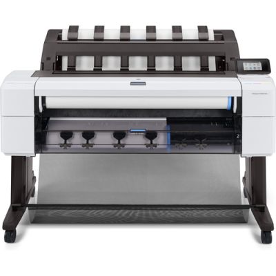 HP Designjet T1600dr 36-inch PostScript-printer, Thermische inkjet, 2400 x 1200 DPI, HP-GL/2, HP-RTL, PDF 1.7, PostScript 3, TIFF, Cyaan, Grijs, Magenta, Mat Zwart, Foto zwart, Geel, 2400 x 1200 DPI, 180 pph