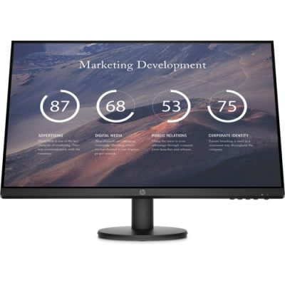 HP P27v G4, 68,6 cm (27"), 1920 x 1080 Pixels, Full HD, LCD, 5 ms, Zwart