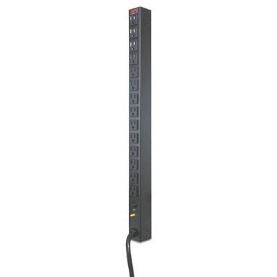 APC Rack PDU- Basic- Zero U, Zwart, NEMA L5-20P, (14) NEMA 5-15R, 3,66 m, cUL,CSA,UL 1363,UL, 120 V