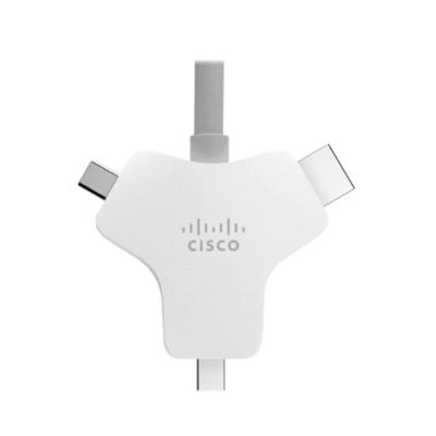 Cisco CAB-HDMI-MUL4K-9M, USB Type-C, HDMI, Wit, 1 stuk(s)