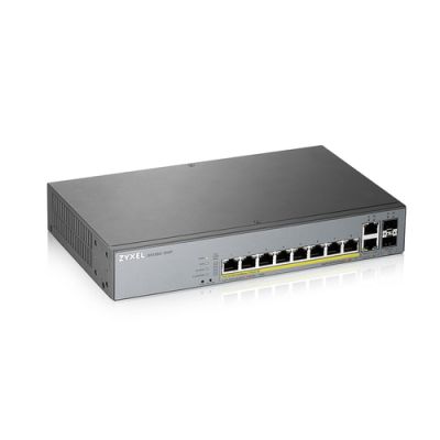 Zyxel GS1350-12HP-EU0101F, Managed, L2, Gigabit Ethernet (10/100/1000), Power over Ethernet (PoE), R