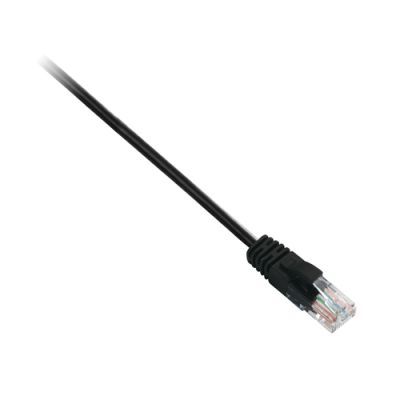 V7 V7CAT6UTP-02M-BLK-1E, 2 m, Cat6, U/UTP (UTP), RJ-45, RJ-45