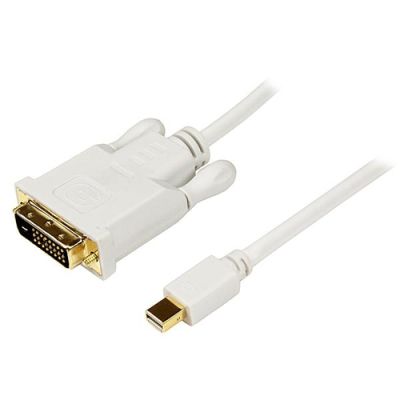 StarTech.com 3 m lange Mini DisplayPort-naar-DVI-adapterconverterkabel Mini DP-naar-DVI 1920x1200 wit