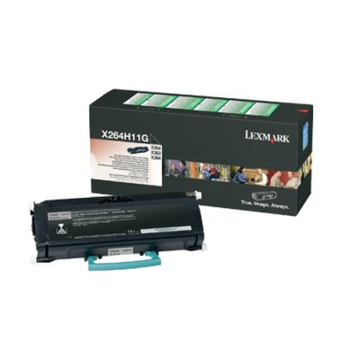 Lexmark X264, X36x 9K retourprogramma tonercartridge, 9000 pagina's, Zwart, 1 stuk(s)