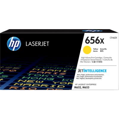HP 656X originele high-capacity gele LaserJet tonercartridge, 22000 pagina's, Geel, 1 stuk(s)