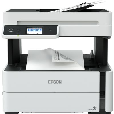 Epson EcoTank ET-M3180, Inkjet, Zwart-wit afdrukken, 1200 x 2400 DPI, A4, Direct printen, Zwart, Wit