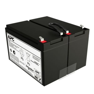 APC APCRBCV206, 24 V, Zwart, 7 Ah, 4,09 kg, 130 mm, 122 mm
