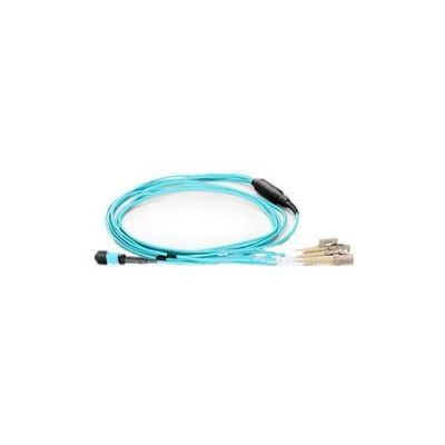 Hewlett Packard Enterprise Premier Flex Multi Fiber Push On to 4 x Lucent Connector 15m Cable