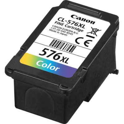 Canon CL-576XL, Hoog (XL) rendement, 12,6 ml, 300 pagina's, 1 stuk(s), Enkele verpakking