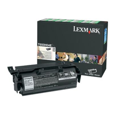 Lexmark T65x 25K retourprogramma etiketten-printcartr., 25000 pagina's, Zwart, 1 stuk(s)