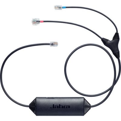 Jabra 14201-33, EHS-adapter, Zwart