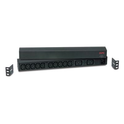 APC Rack PDU AP9559, Basic, 0U/1U, 16A, 230V, (10x) C13 (2x) C19, C20 stekker, Basis, 0U/1U, Eenfasi