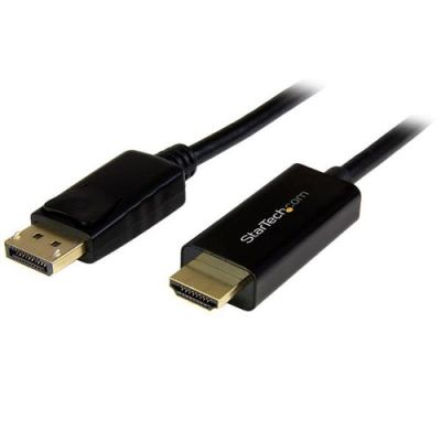 StarTech.com DisplayPort naar HDMI adapter kabel 5 m 4K 30Hz, 5 m, DisplayPort, HDMI, Mannelijk, Man