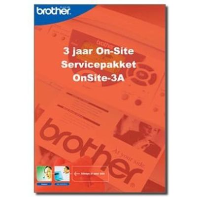Brother OnSite-3A, 3 jaar, Ter plaatse, Next Business Day (NBD)