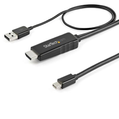 StarTech.com HDMI naar mini DisplayPort kabel 4K 30Hz 2 m, 2 m, HDMI Type A (Standaard), Mini Displa