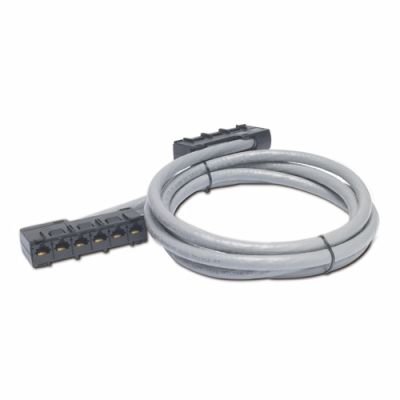 APC 43ft Cat5e UTP, 6x RJ-45 - 6x RJ-45, 13,11 m, Cat5e, U/UTP (UTP), RJ-45, RJ-45