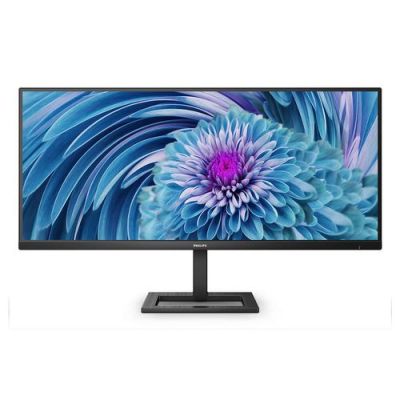 Philips E Line 346E2LAE/00, 86,4 cm (34"), 3440 x 1440 Pixels, Wide Quad HD, LCD, 4 ms, Zwart