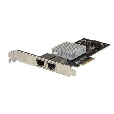 StarTech.com Dual Port 10G PCIe Netwerk Adapter Kaart, Intel-X550AT 10GBASE-T & NBASE-T PCI Express