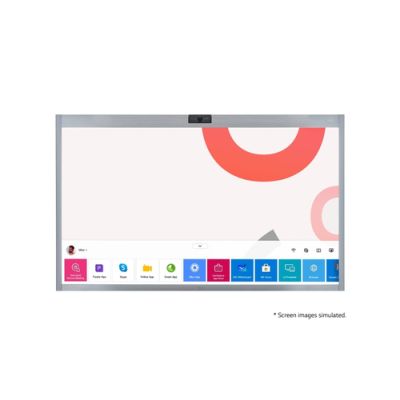 LG 55CT5WJ-B Digitale signage flatscreen 139,7 cm (55") LED Wifi 450 cd/m² 4K Ultra HD Zilver Touchscreen Type processor Windows 10