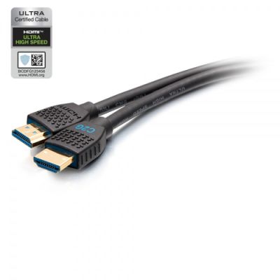 C2G 3m Performance Serie Ultra High Speed HDMI®-kabel met ethernet - 8K 60Hz, 3 m, HDMI Type A (Standaard), HDMI Type A (Standaard), 48 Gbit/s, Audio Return Channel (ARC), Zwart