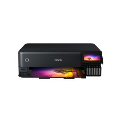 Epson EcoTank ET-8550, Inkjet, Afdrukken in kleur, 5760 x 1440 DPI, A3, Direct printen, Zwart