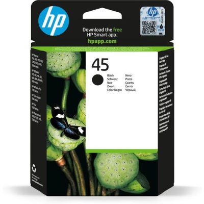 HP 51645AE, Hoog (XL) rendement, Pigmentgebaseerde inkt, 1 stuk(s)