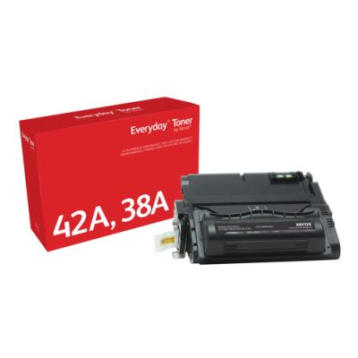 Everyday Zwart Toner vervangt de HP 42A/38A (Q5942A/ Q1338A), 10000 pagina's, Zwart, 1 stuk(s)