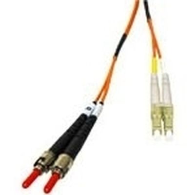 C2G 3m LC/ST LSZH Duplex 62.5/125 Multimode Fibre Patch Cable, 3 m